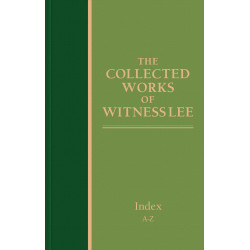 Collected Works of Witness Lee, Index, The