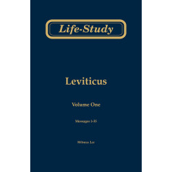 Life-study of Leviticus, vol. 1 (msgs. 1-35, Second Edition)