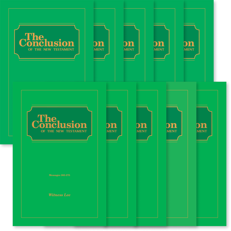 Conclusion of the New Testament, The (msgs. 265-436, 10 volume set, Softbound)