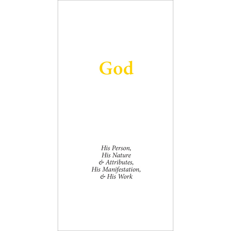 God (Tract) (10-pack)