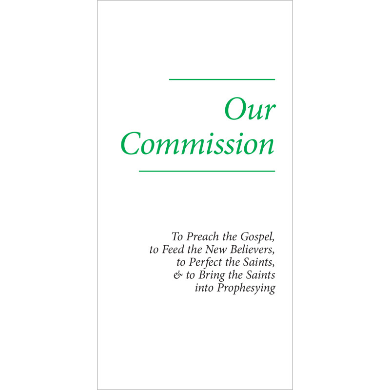 Our Commission (Tract) (10-pack)