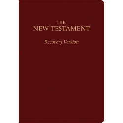 New Testament Recovery Version (Burgundy, Bonded Leather, Large)