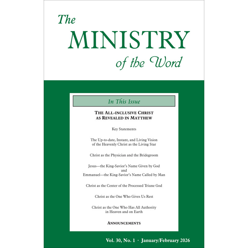 Ministry of the Word (Periodical), The, vol. 30, no. 01 (January/February 2026)