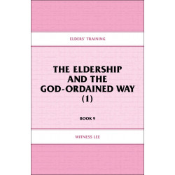 Elders' Training, Book 09:...