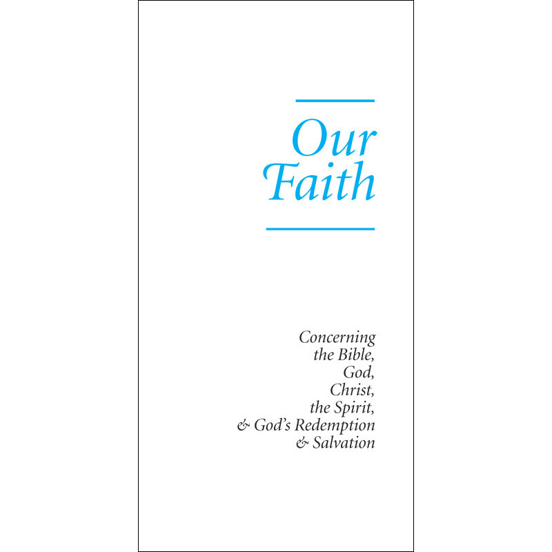 Our Faith (Tract) (10-pack)