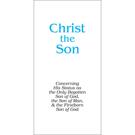 Christ the Son (Tract) (10-pack)