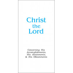 Christ the Lord (Tract) (10-pack)