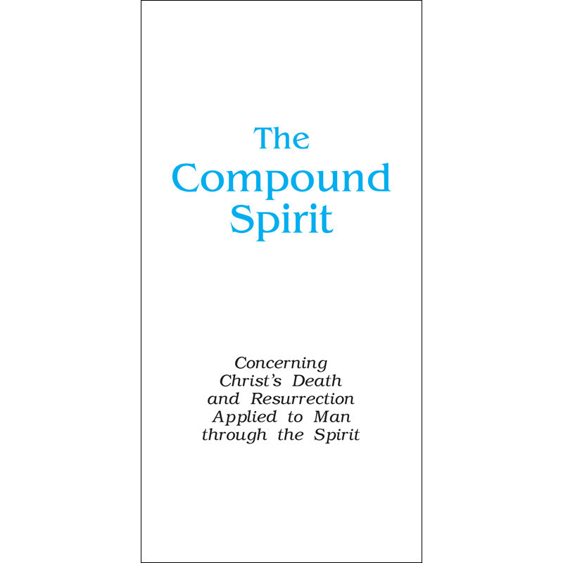 Compound Spirit, The (Tract) (10-pack)