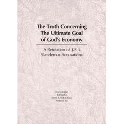 Truth Concerning the Ultimate Goal of God's Economy, The