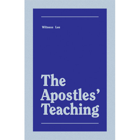 Apostles' Teaching, The