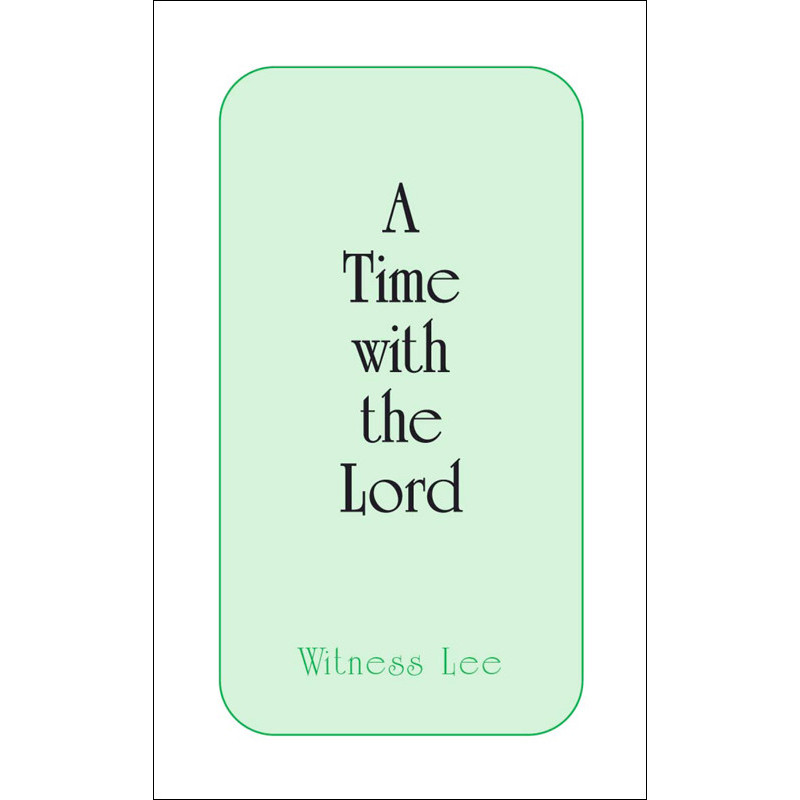 Time With the Lord, A