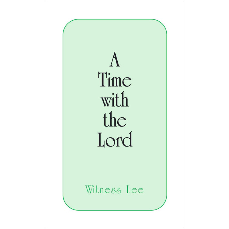 Time With the Lord, A