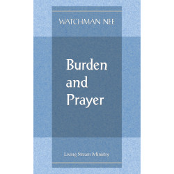 Burden and Prayer