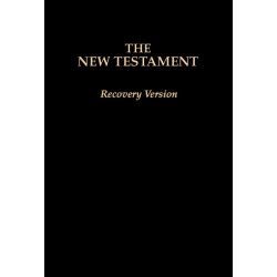 New Testament Recovery Version (Black, Economy w/footnotes,...