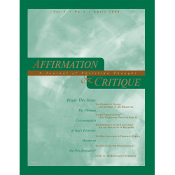 Affirmation & Critique, vol. 05, no. 2, April 2000—The...