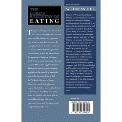 Lord's Recovery of Eating, The