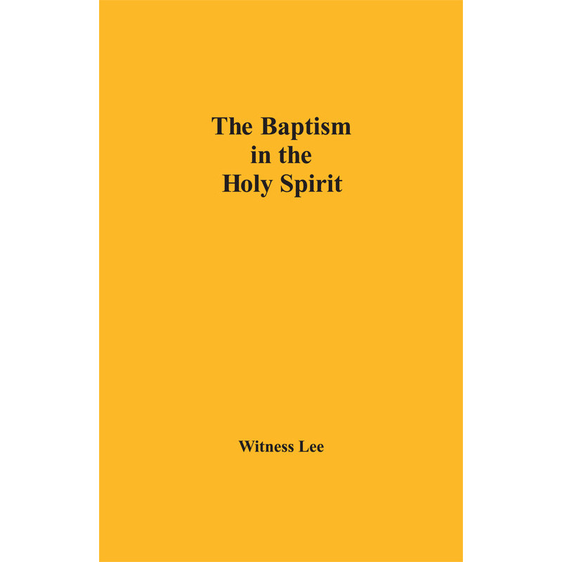 Baptism in the Holy Spirit, The