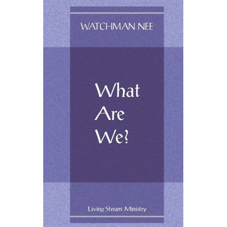 What Are We?