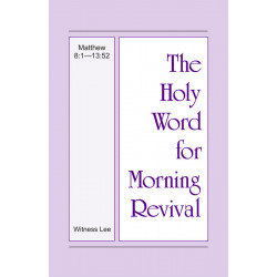 HWMR: Matthew, Vol. 2 (8:1-13:52)