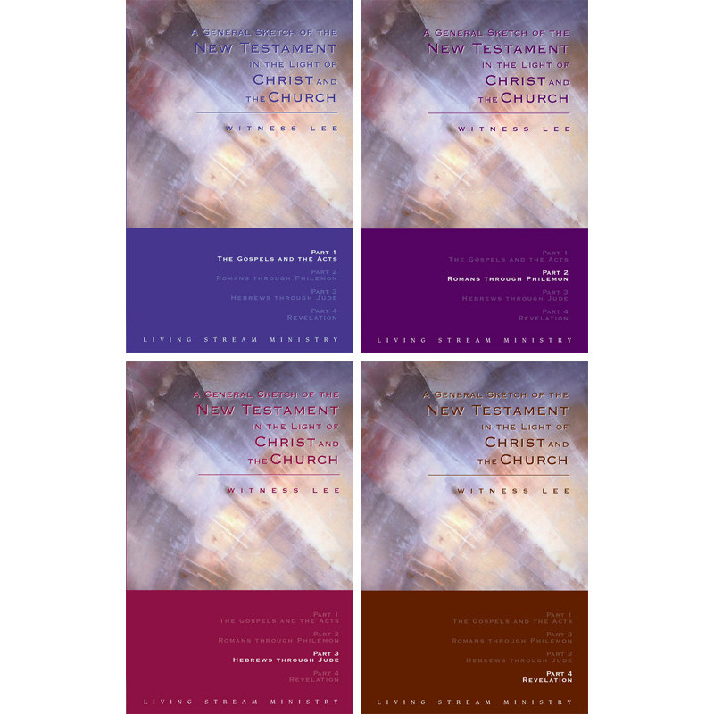 General Sketch of the New Testament in the Light of Christ and the Church (4 volume set)