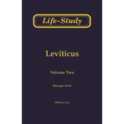 Life-study of Leviticus, Vol. 2 (36-64)