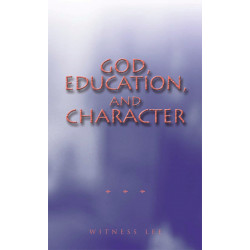 God, Education and Character