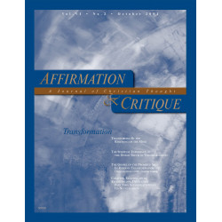 Affirmation and Critique, Vol. 06, No. 2, October 2001 - Transformation