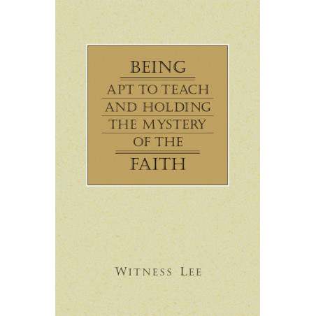 Being Apt to Teach and Holding the Mystery of the Faith