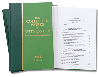 About The Collected Works of Witness Lee