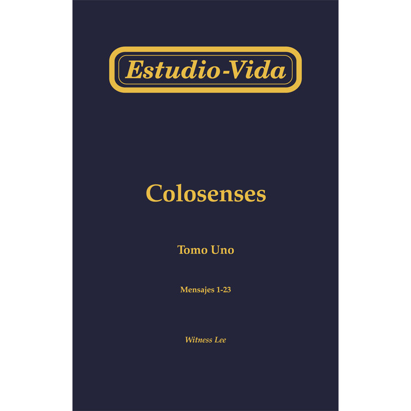 Estudio-vida de Colosenses (juego de 3 tomos)