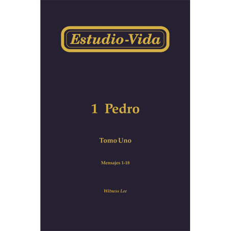 Estudio-vida de 1 Pedro (juego de 2 tomos)