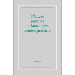 Pláticas para los ancianos sobre asuntos prácticos