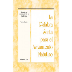 PSAM: Estudio de cristalización de los Salmos, tomo 4