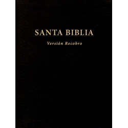 Santa Biblia, Versión Recobro (Con notas, negro, tapa dura,...