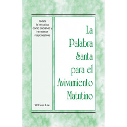 PSAM: Tomar la iniciativa como ancianos y hermanos responsables