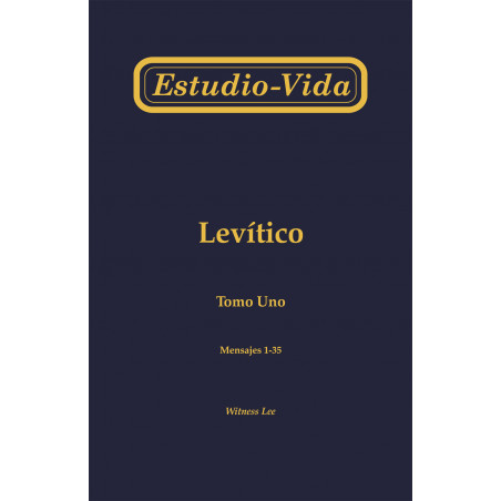 Estudio-vida de Levítico (juego de 2 tomos)