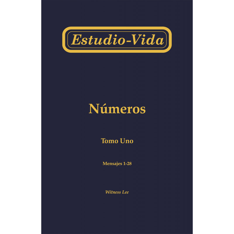 Estudio-vida de Números (juego de 2 tomos)