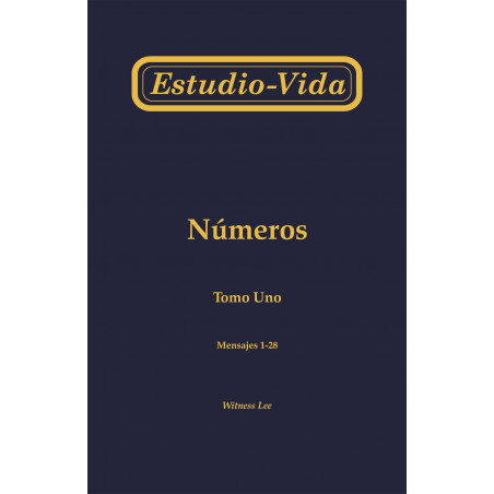 Estudio-vida de Números (juego de 2 tomos)