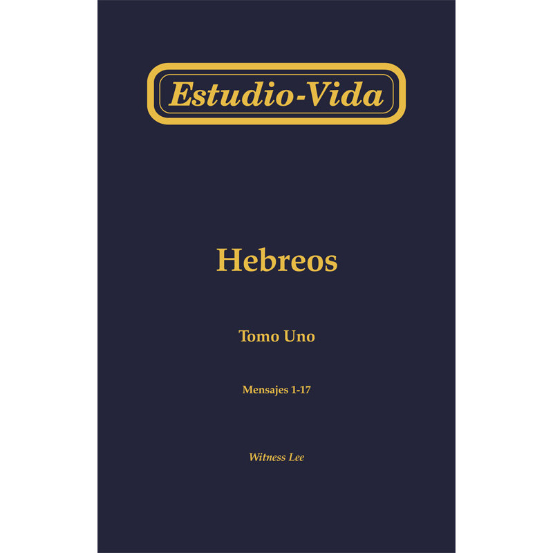 Estudio-vida de Hebreos (juego de 4 tomos)