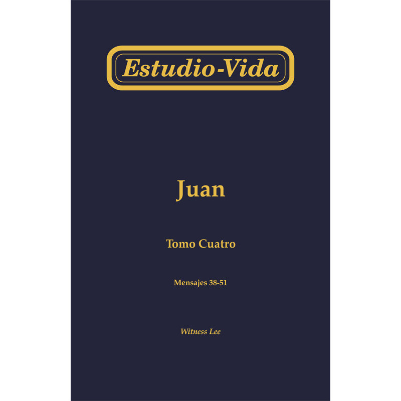 Estudio-vida de Juan (juego de 4 tomos)