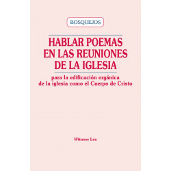 Hablar poemas en las reuniones de la iglesia para la...