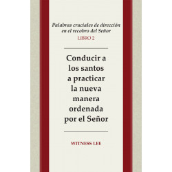 Palabras cruciales de dirección en el recobro del Señor, libro...