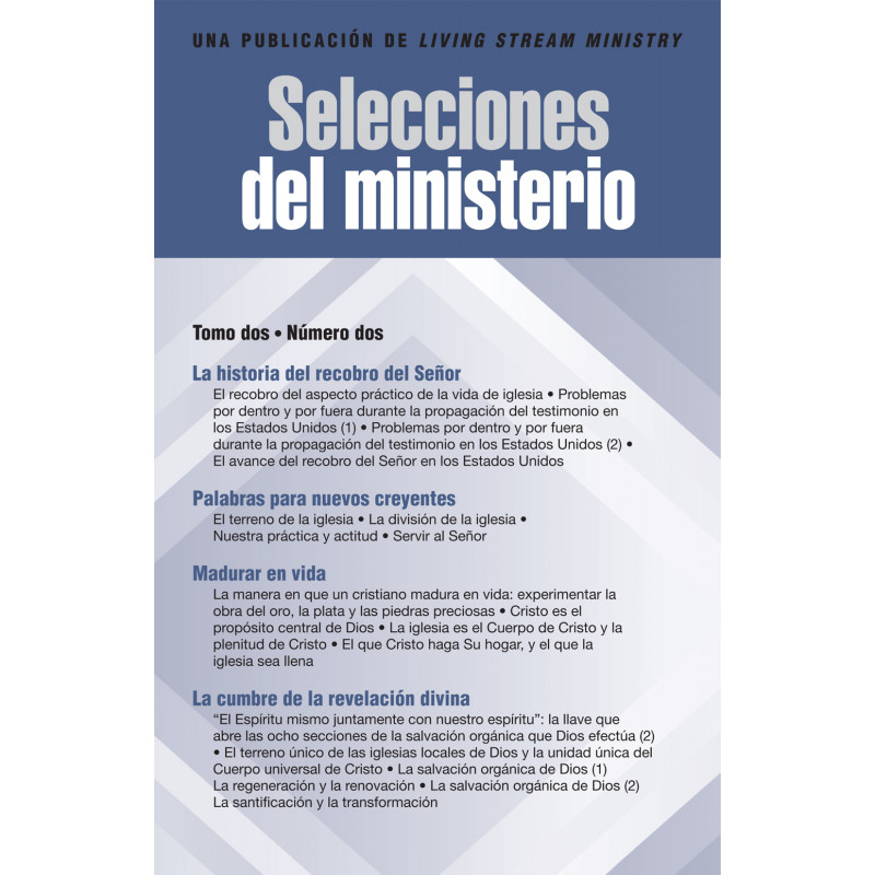 Selecciones del ministerio, tomo 02, número 02