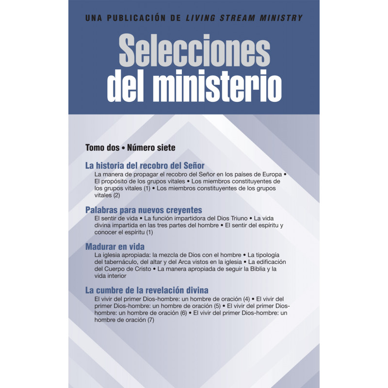 Selecciones del ministerio, tomo 02, número 07