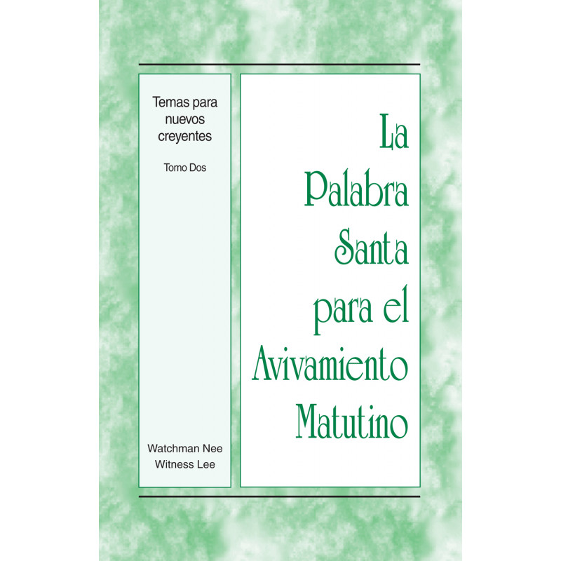 PSAM: Temas para nuevos creyentes, tomo 2