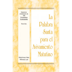PSAM: Estudio de cristalización de Job, Proverbios y Eclesiastés, tomo dos