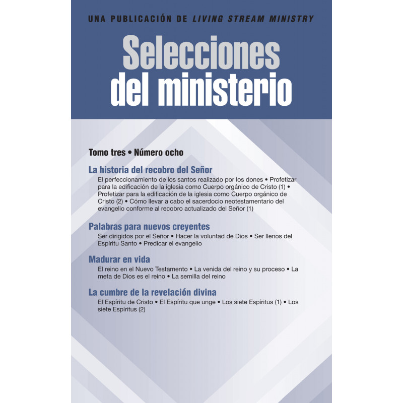 Selecciones del ministerio, tomo 03, número 08