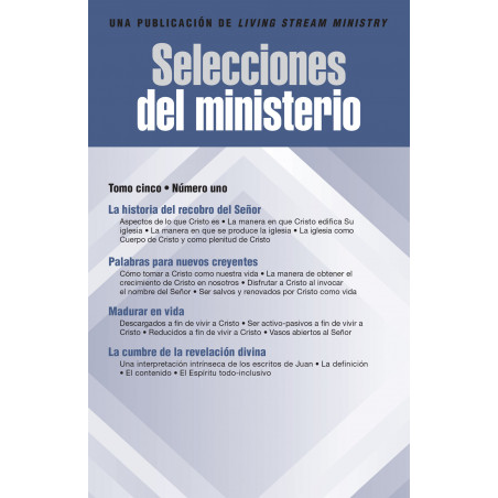 Selecciones del ministerio, tomo 05, número 01