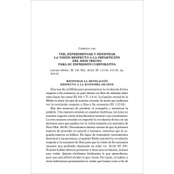 Perfeccionar a los santos para que prediquen el evangelio, presenten las verdad, ministren vida y anden...