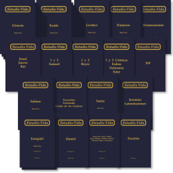 Estudio-vida del Antiguo Testamento (juego de 37 tomos)
